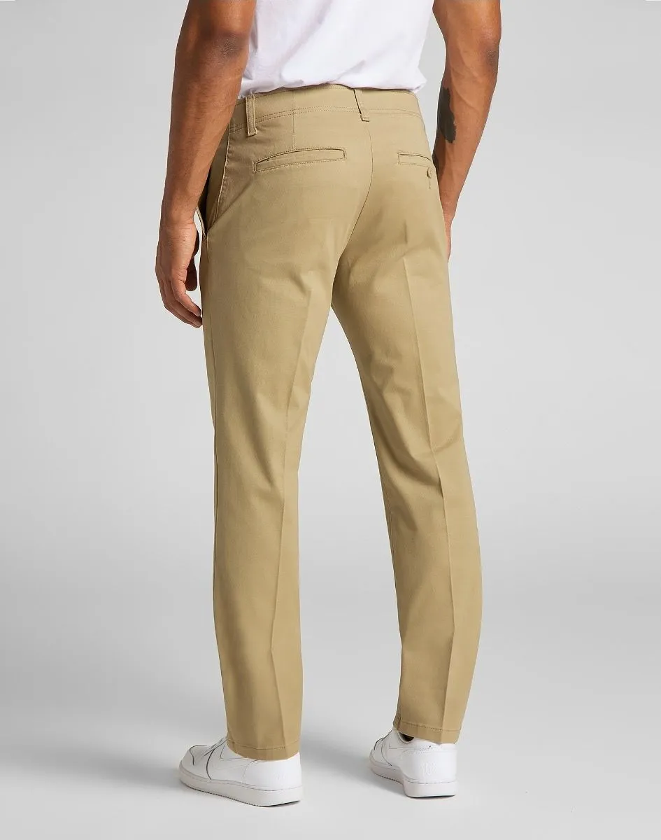 Lee Extreme Motion Slim Stretch Chino Trousers Taupe