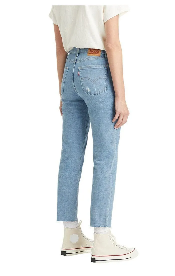 Levi's 724 Highrise Straight Crop Firefly Brite