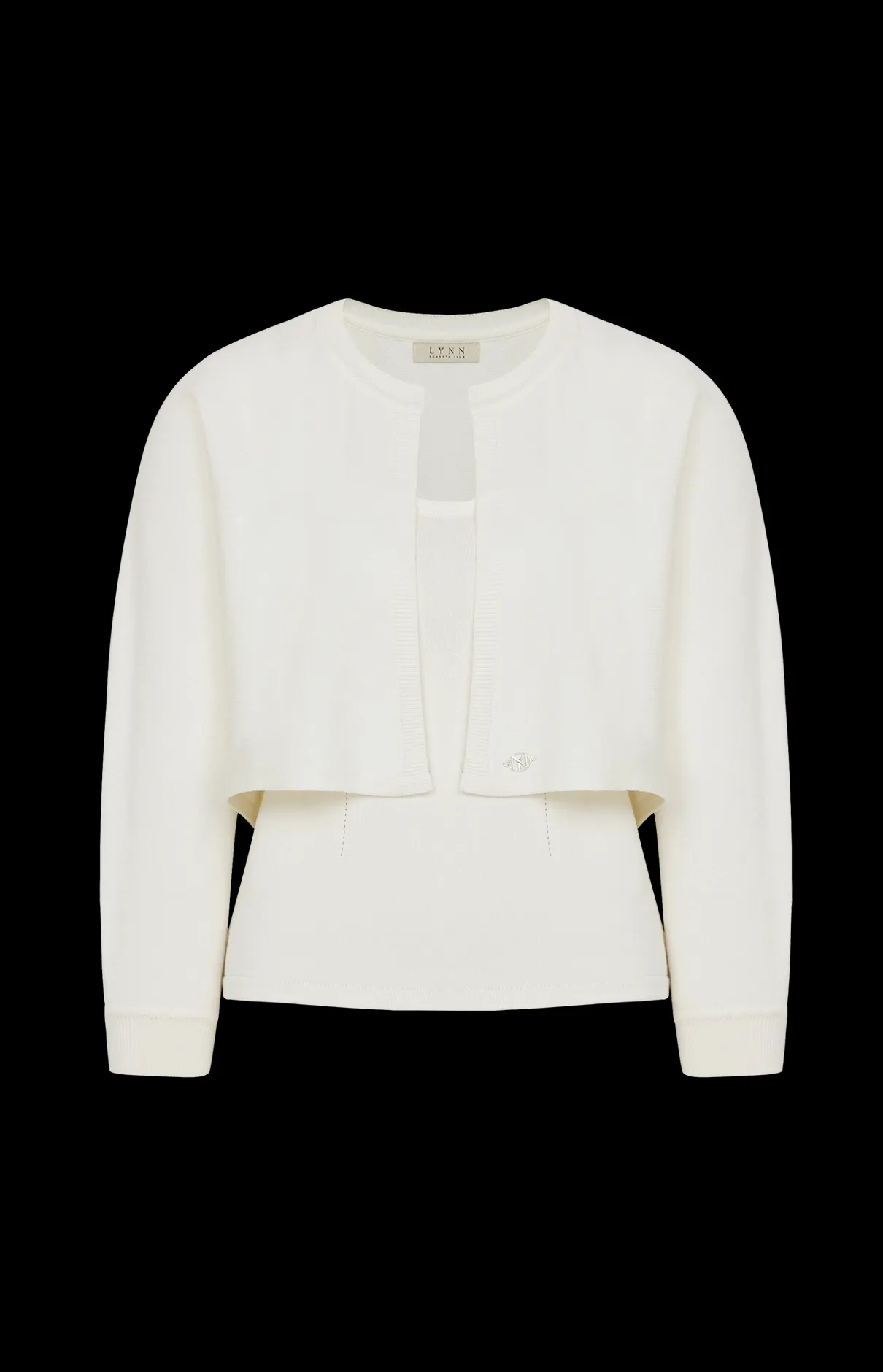 LYNN  |Casual Style Long Sleeves Plain Elegant Style Cardigans