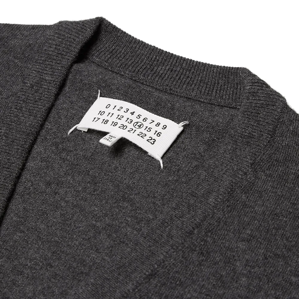 Maison Martin Margiela 14 Compass Cardigan KnitCharcoal