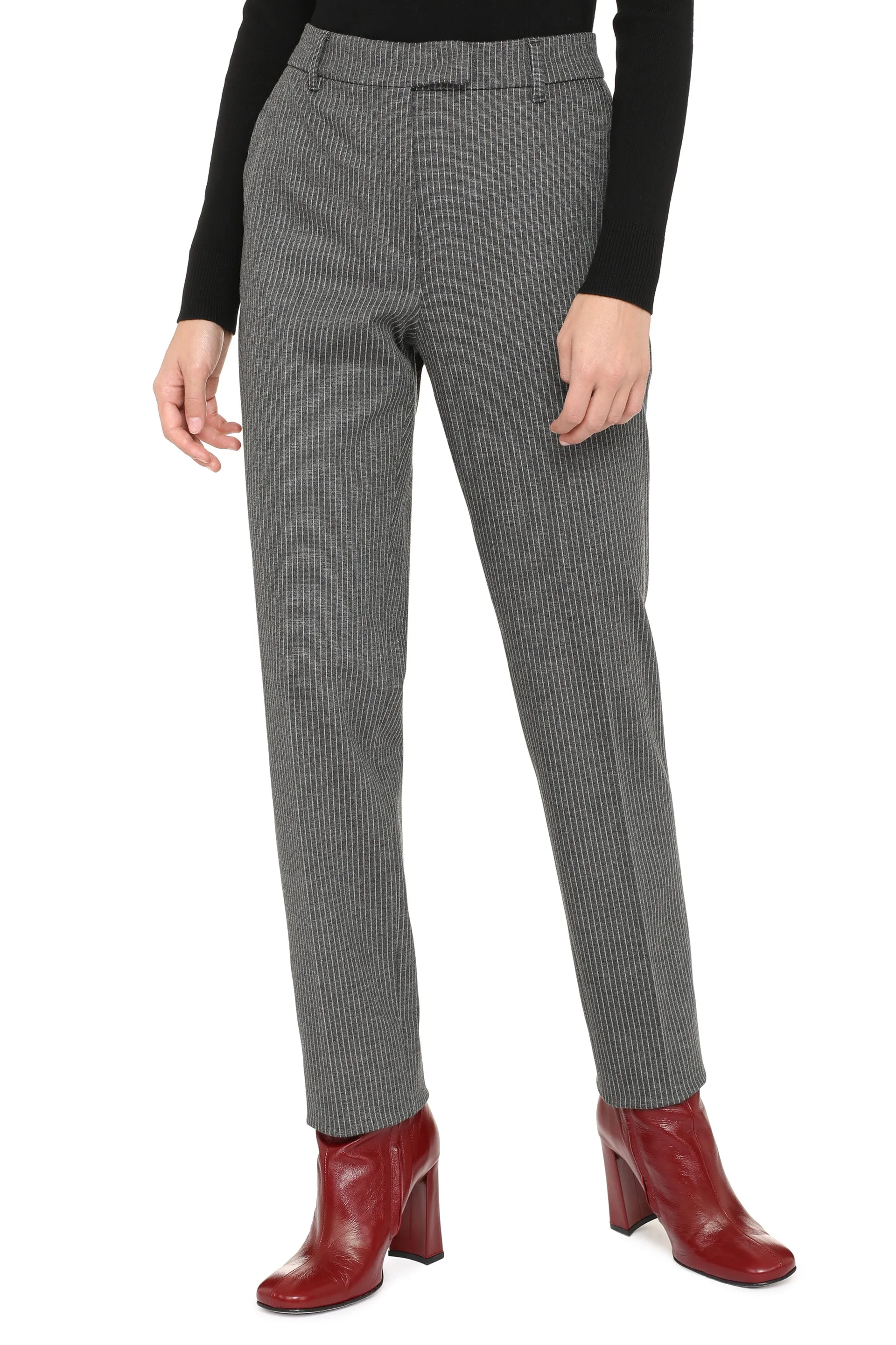 Max Mara Studio Aretusa Pinstriped Tailored Trousers