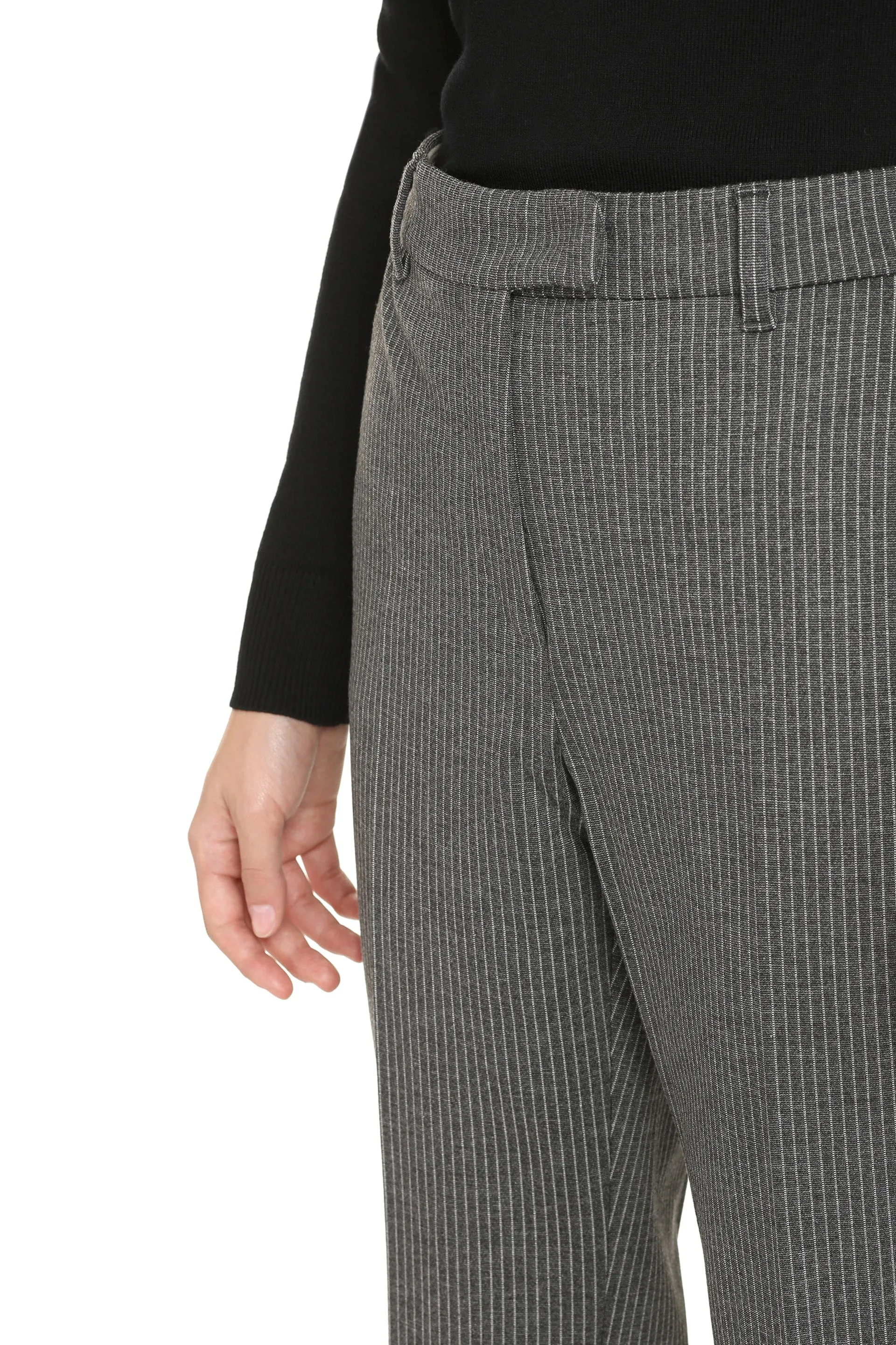 Max Mara Studio Aretusa Pinstriped Tailored Trousers