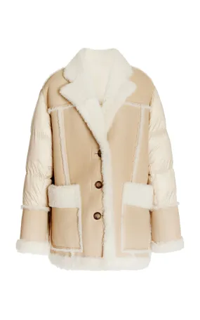 Moncler Ilay Shearling Down Jacket