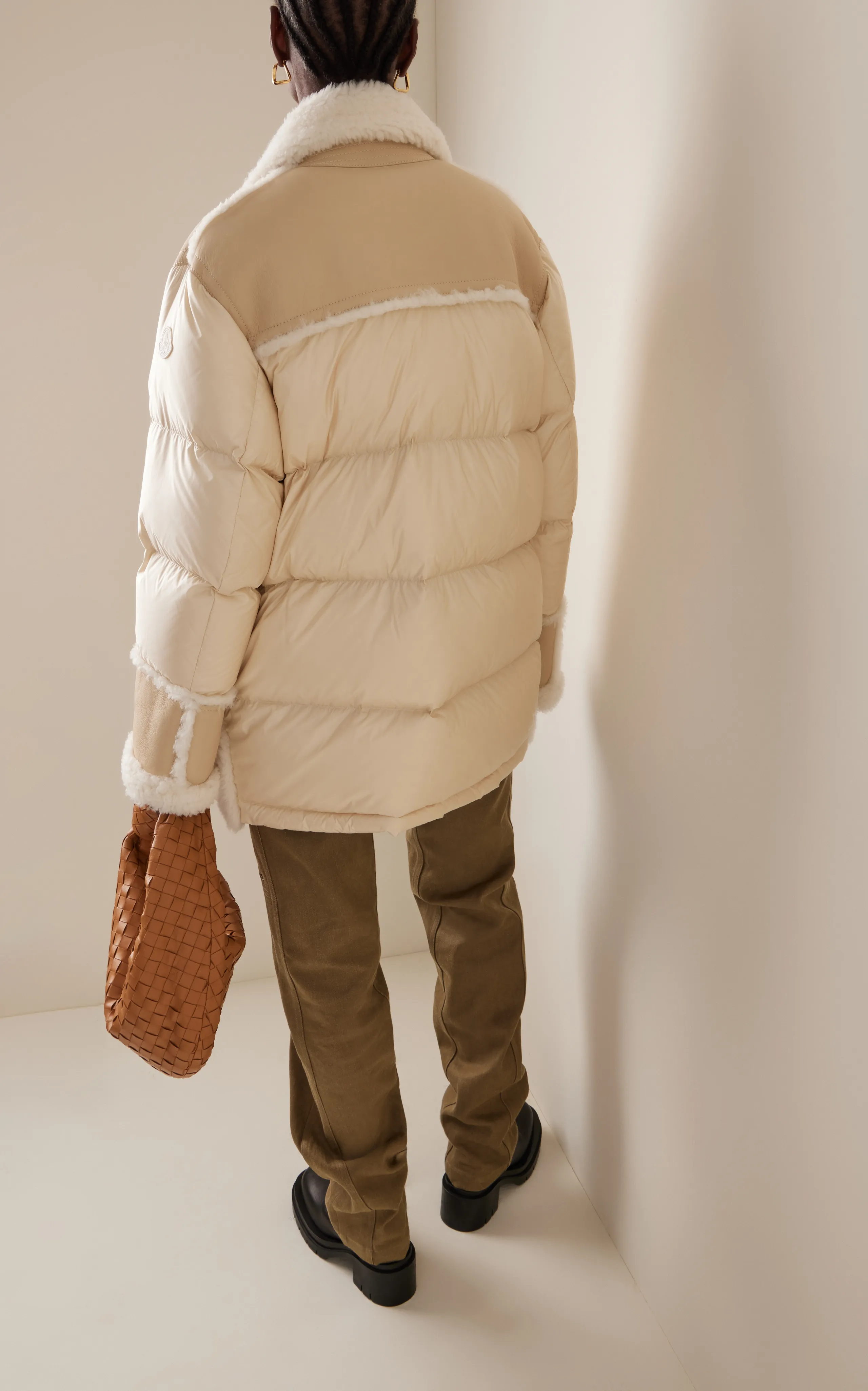 Moncler Ilay Shearling Down Jacket