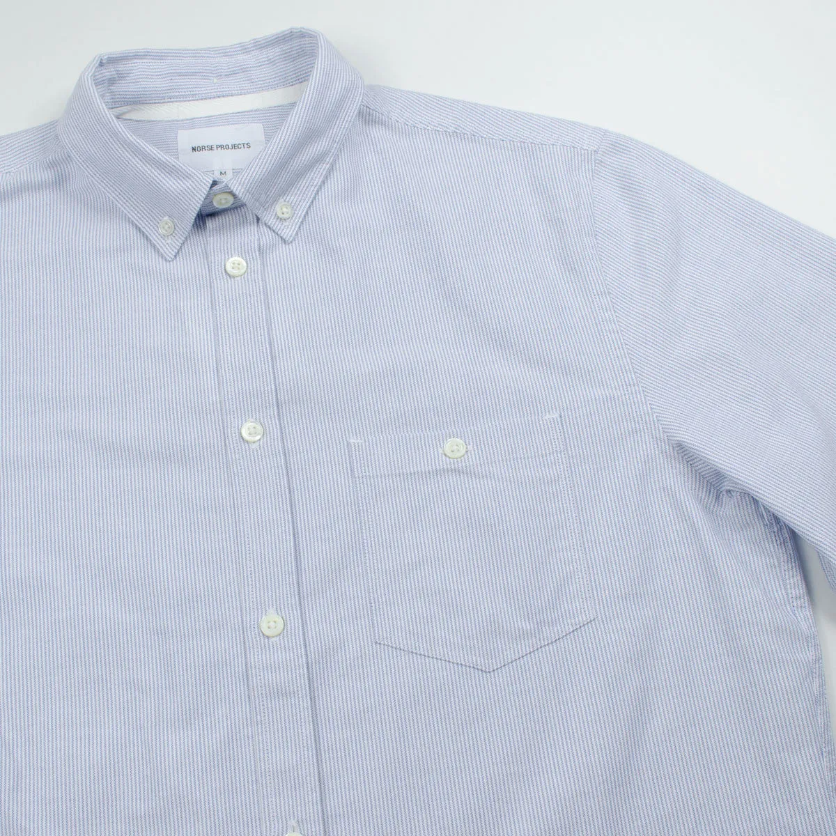 Norse Projects - Anton Oxford Shirt - Navy Stripes