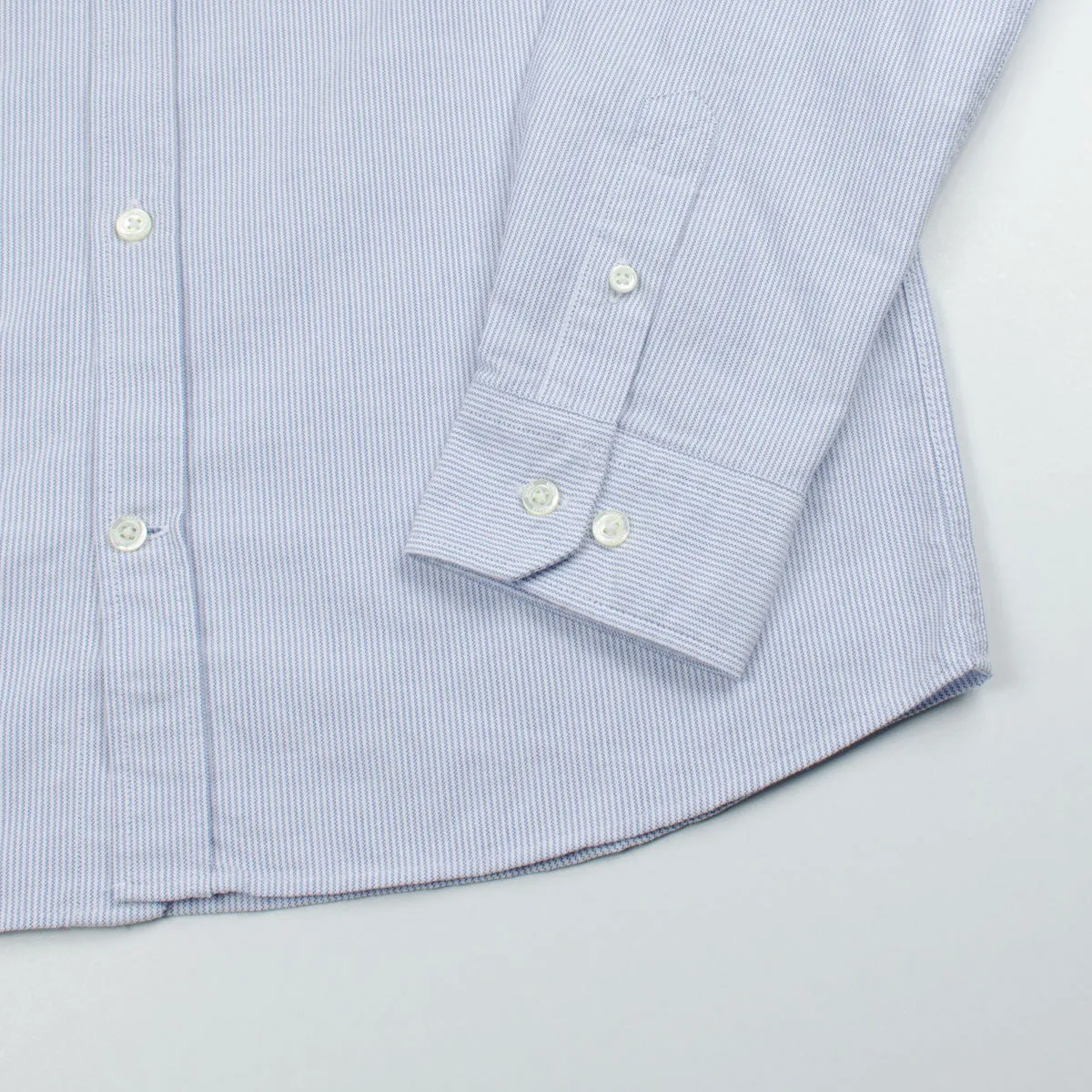 Norse Projects - Anton Oxford Shirt - Navy Stripes