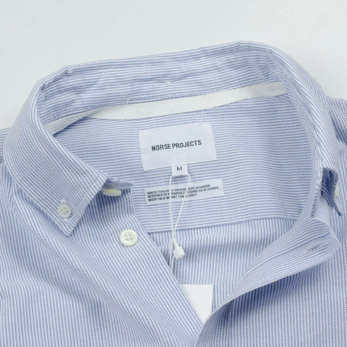 Norse Projects - Anton Oxford Shirt - Navy Stripes