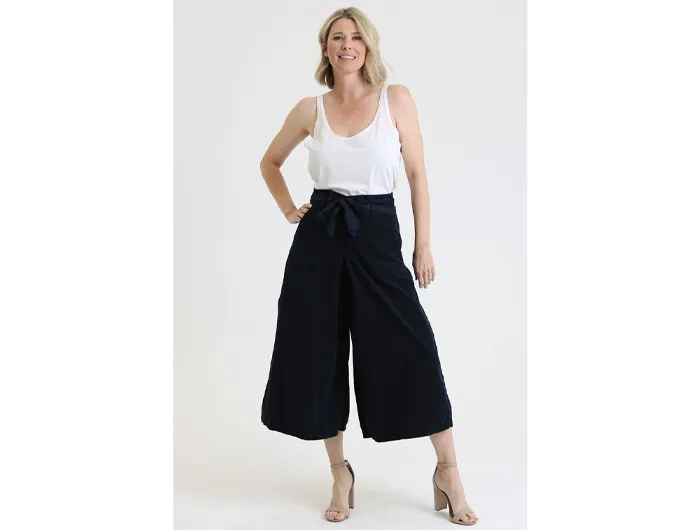 Nostalgia Women's Ultra Wide Leg Corduroy Pants