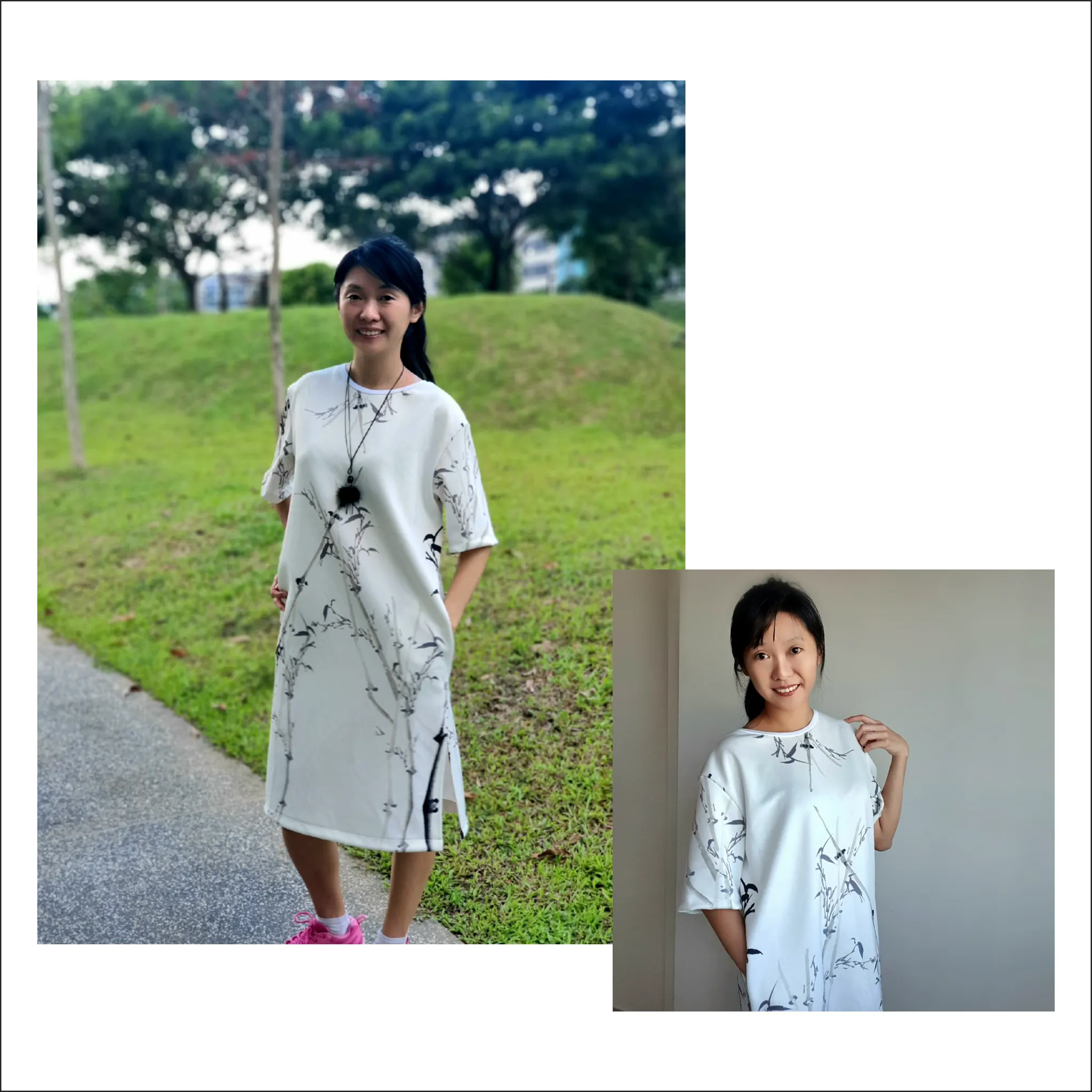 Oversized Tee Shirt Dress | Adult Sizes S0c-L1c | Beginner Sewing Pattern