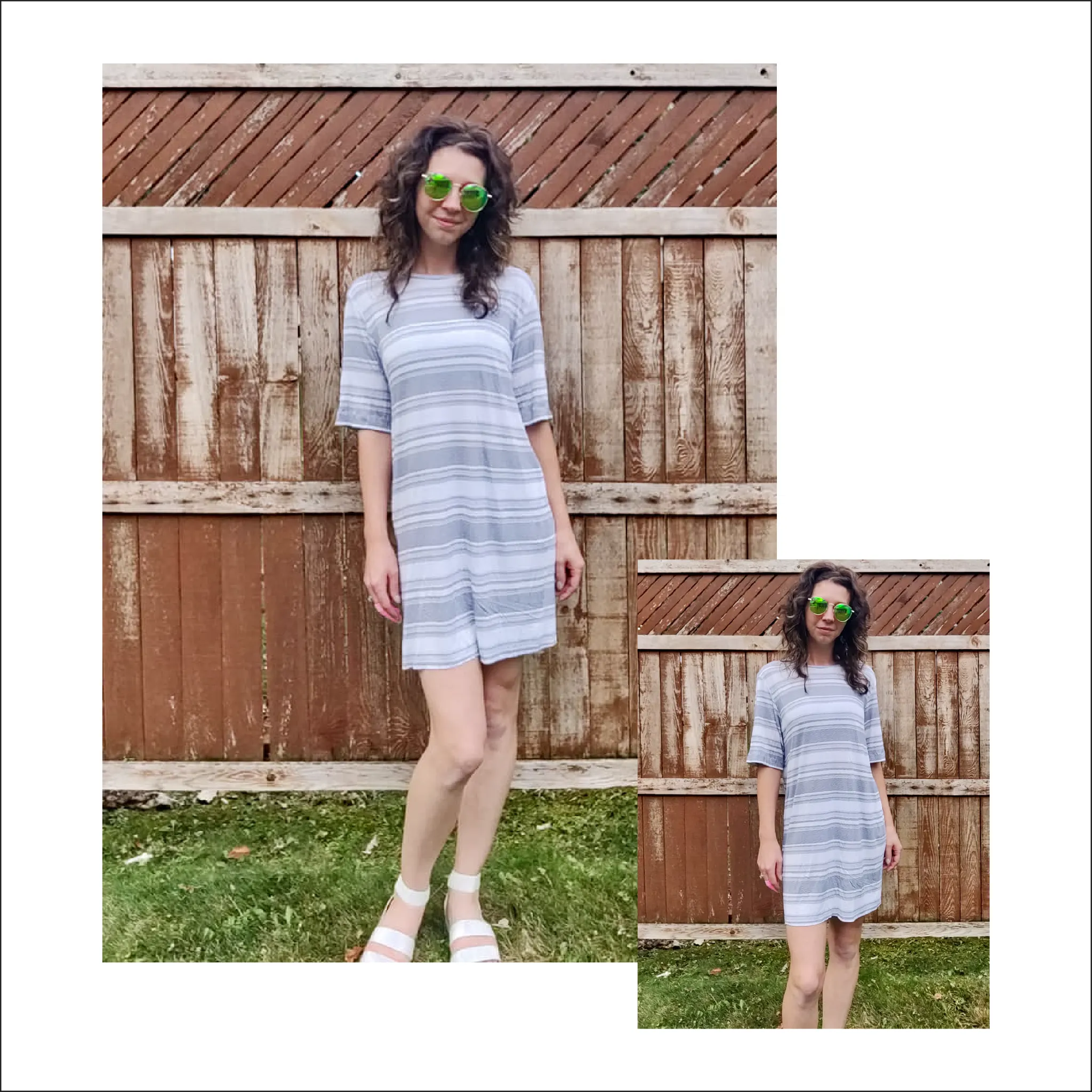 Oversized Tee Shirt Dress | Adult Sizes S0c-L1c | Beginner Sewing Pattern