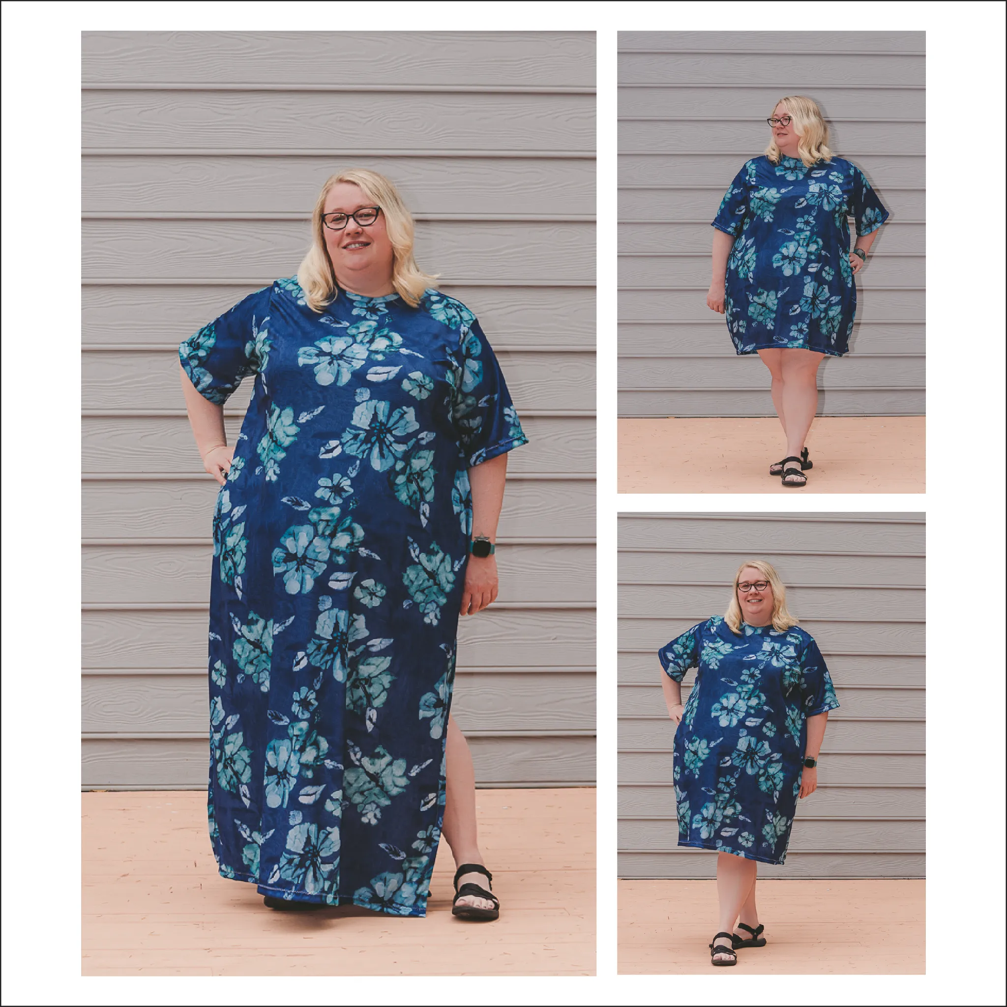 Oversized Tee Shirt Dress | Adult Sizes S0c-L1c | Beginner Sewing Pattern