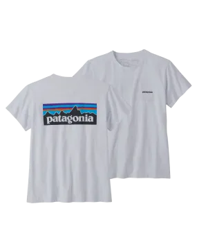 Patagonia Women's P-6 Logo Responsibili-Tee - White