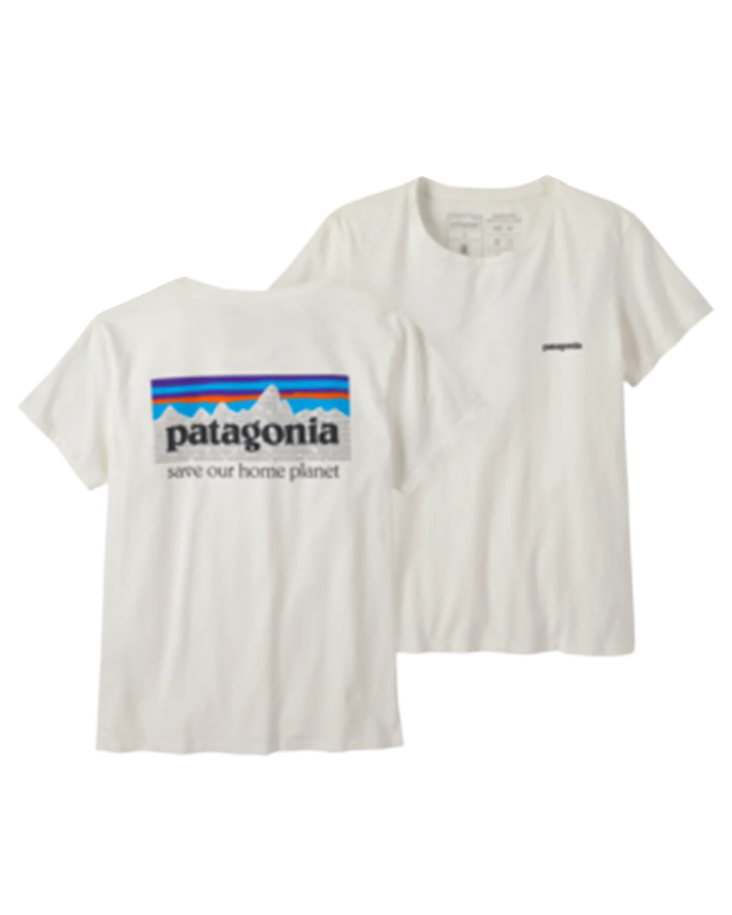 Patagonia Women's P-6 Mission Organic T-Shirt - Birch White