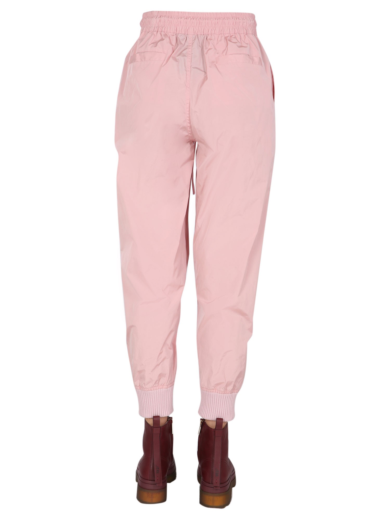 RED VALENTINO    TAFFETA JOGGING PANTS