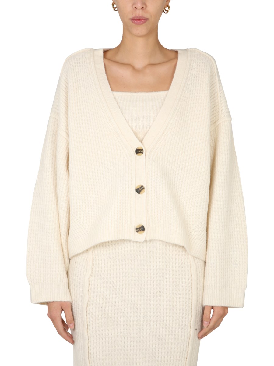 REMAIN BIRGER CHRISTENSEN    WOOL BLEND KARIN CARDIGAN