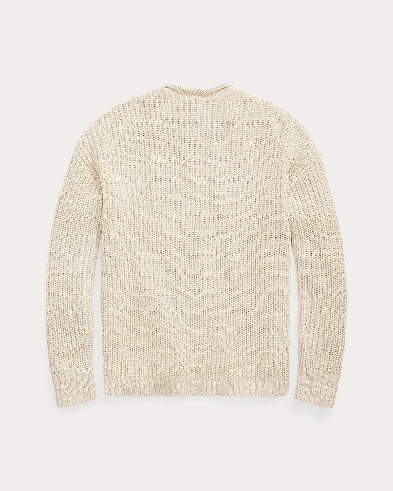 RRL  |Crew Neck Pullovers Unisex Linen Street Style U-Neck