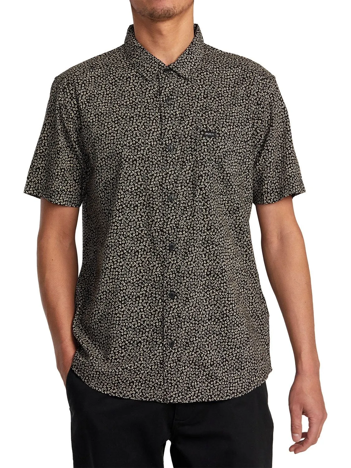 RVCA Men's Morning Glory Shirt