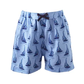 Sailboat Swim Trunks