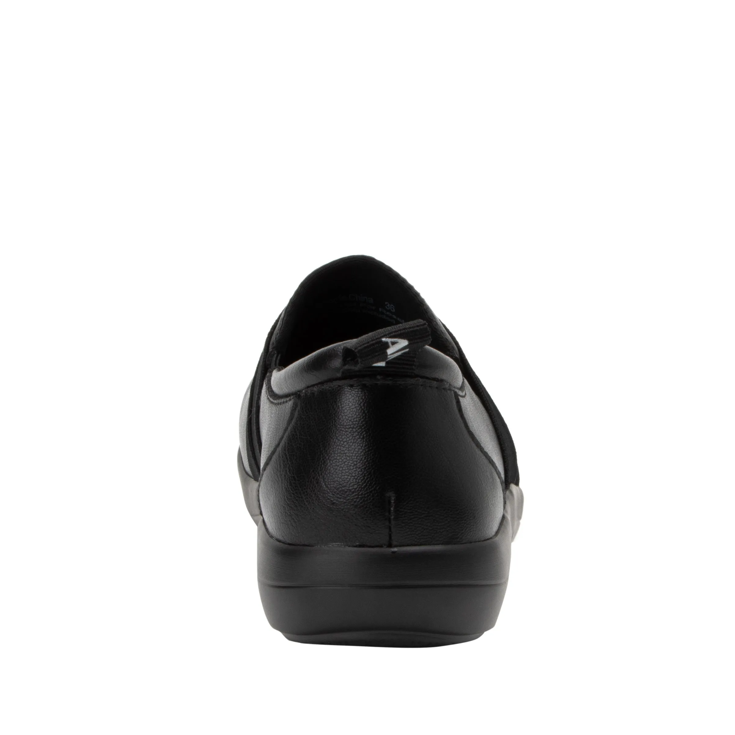 Savvie Black Smooth Professional Shoe