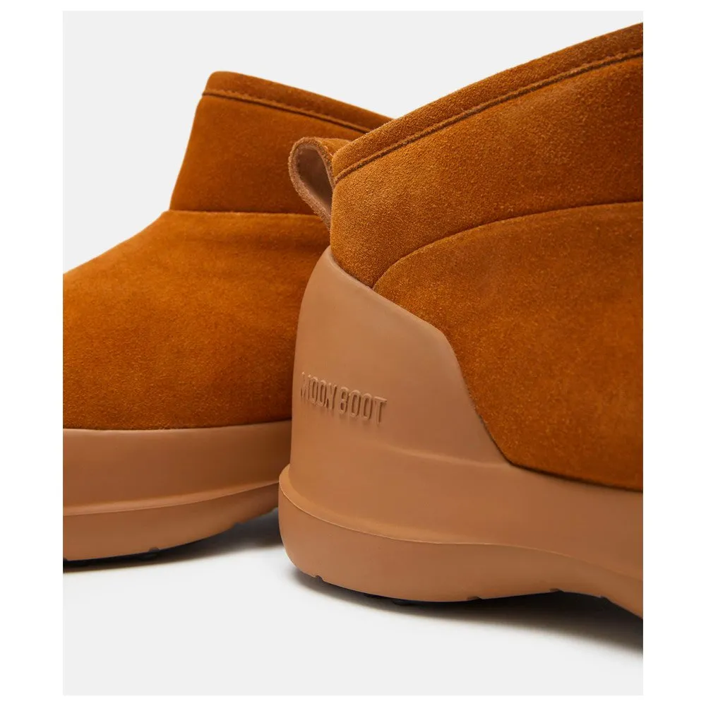 Snow boots Moon Boot ---Luna Low Boot Suede W Cognac