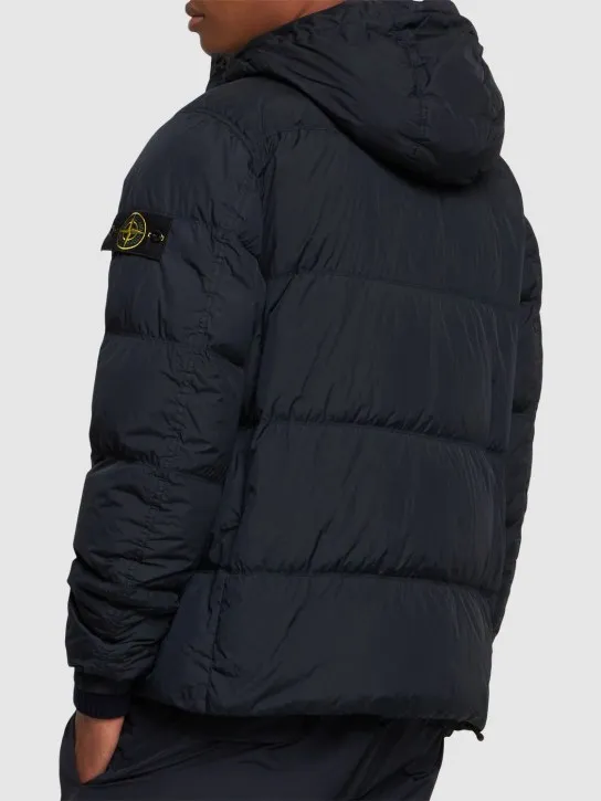 Stone Island   Hooded down jacket 