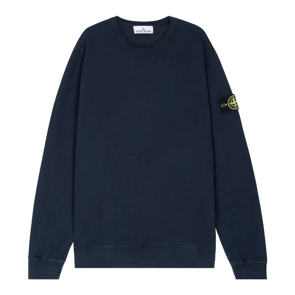 STONE ISLAND  |Unisex Street Style Long Sleeves Logo Sweatshirts