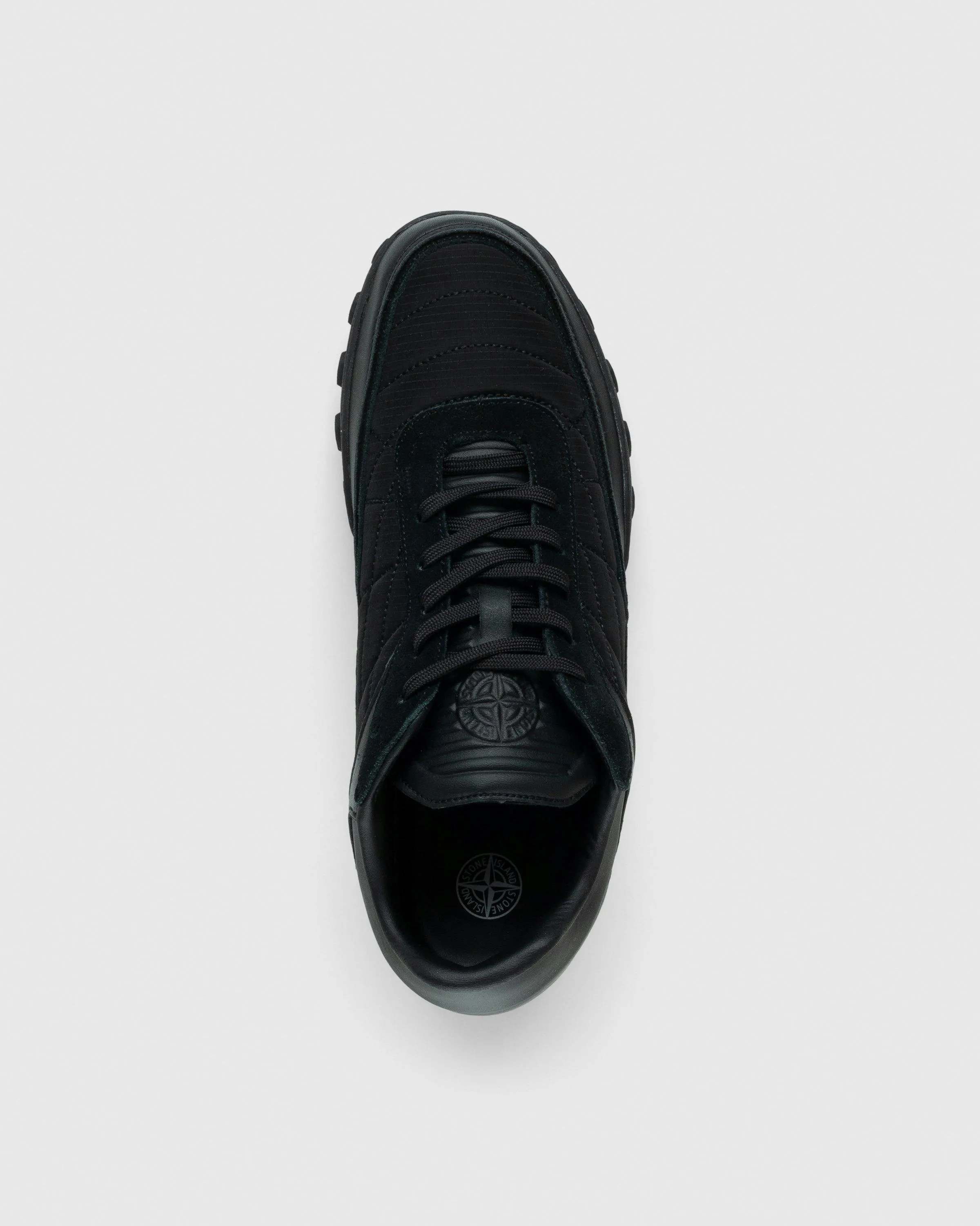 Stone Island – Football Sneaker Black | Highsnobiety Shop