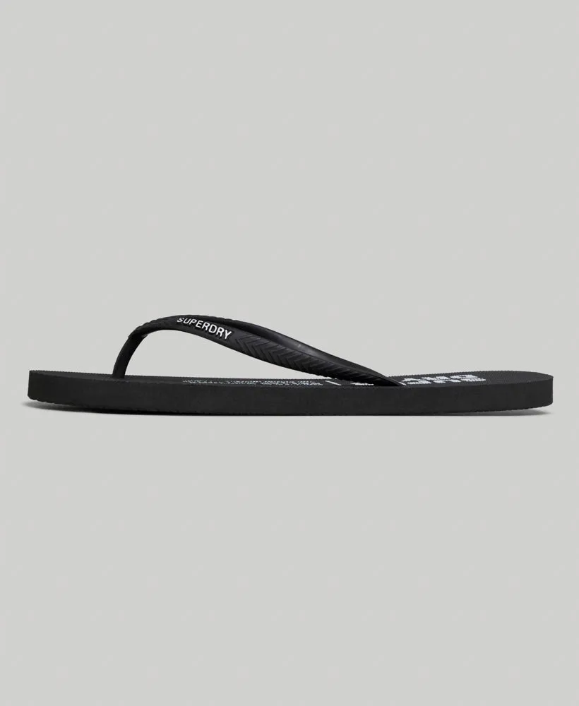 Studios Recycled Flip Flops | Black