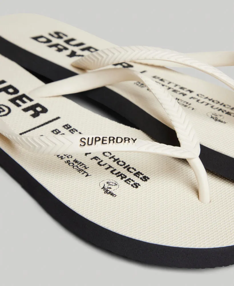 Studios Recycled Flip Flops | Ecru