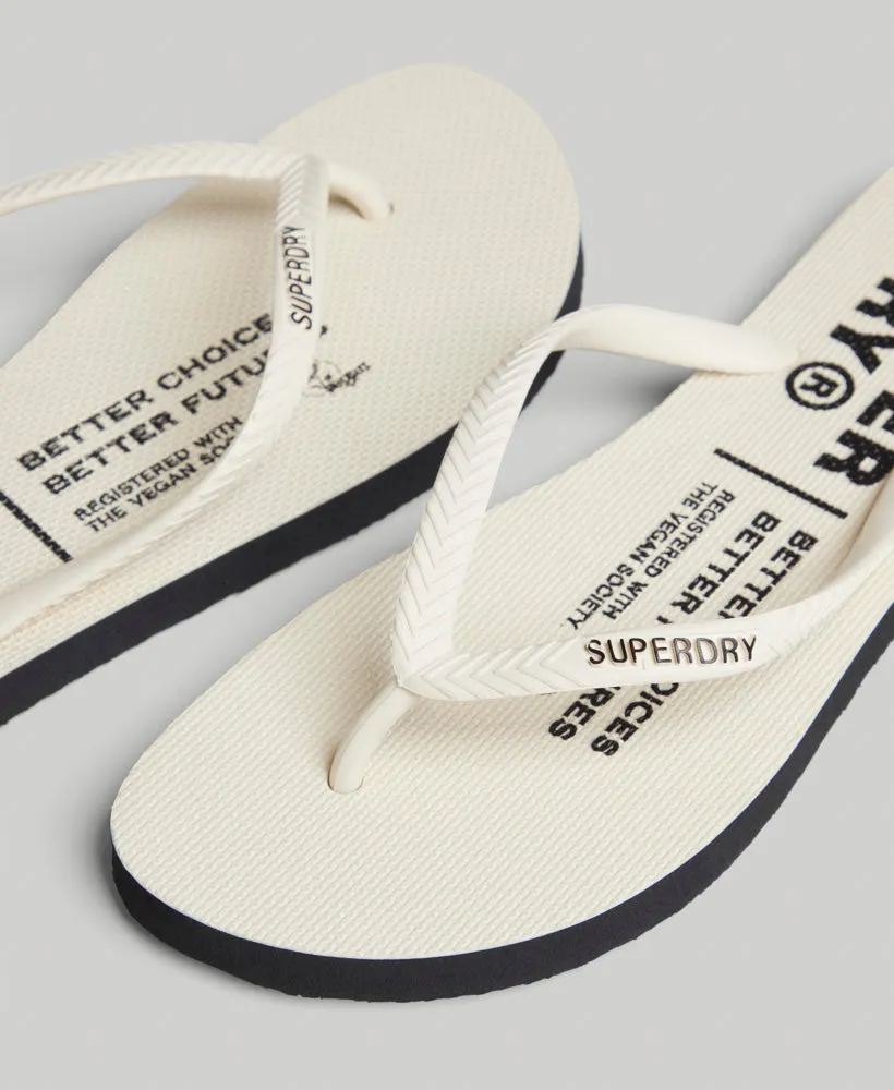 Studios Recycled Flip Flops | Ecru