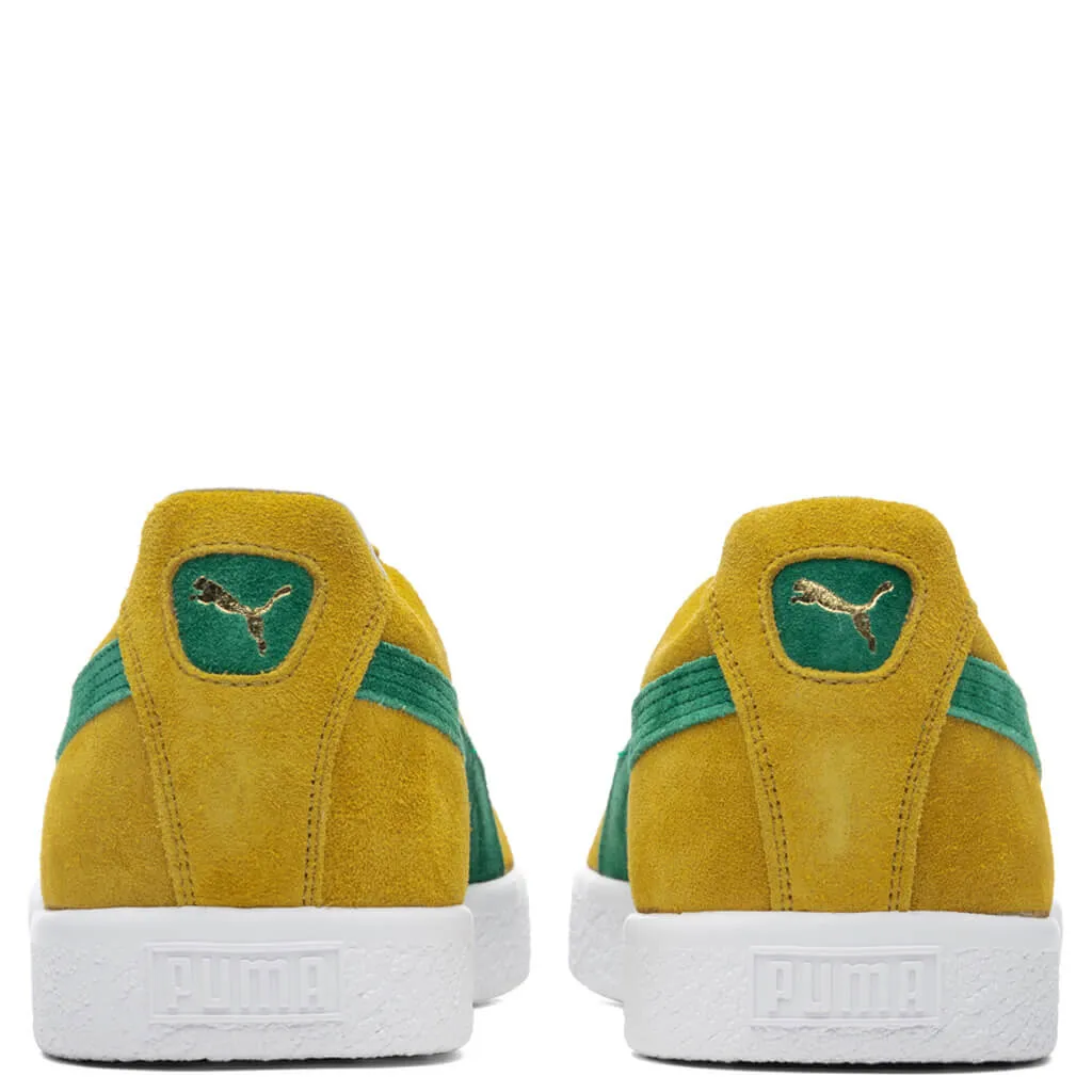 Suede VTG MIJ Retro - Spectra Yellow/Amazon Green