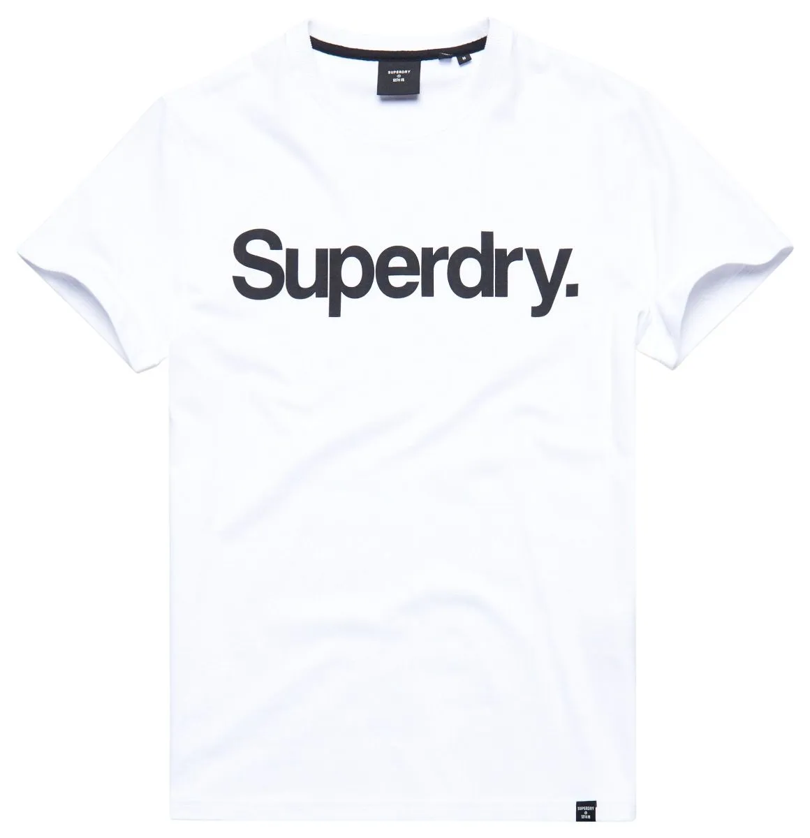 Superdry Classic Logo Crew Neck T-Shirt Optic