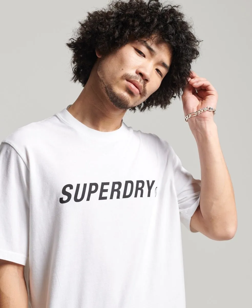 Superdry Classic Logo T-Shirt Bright White