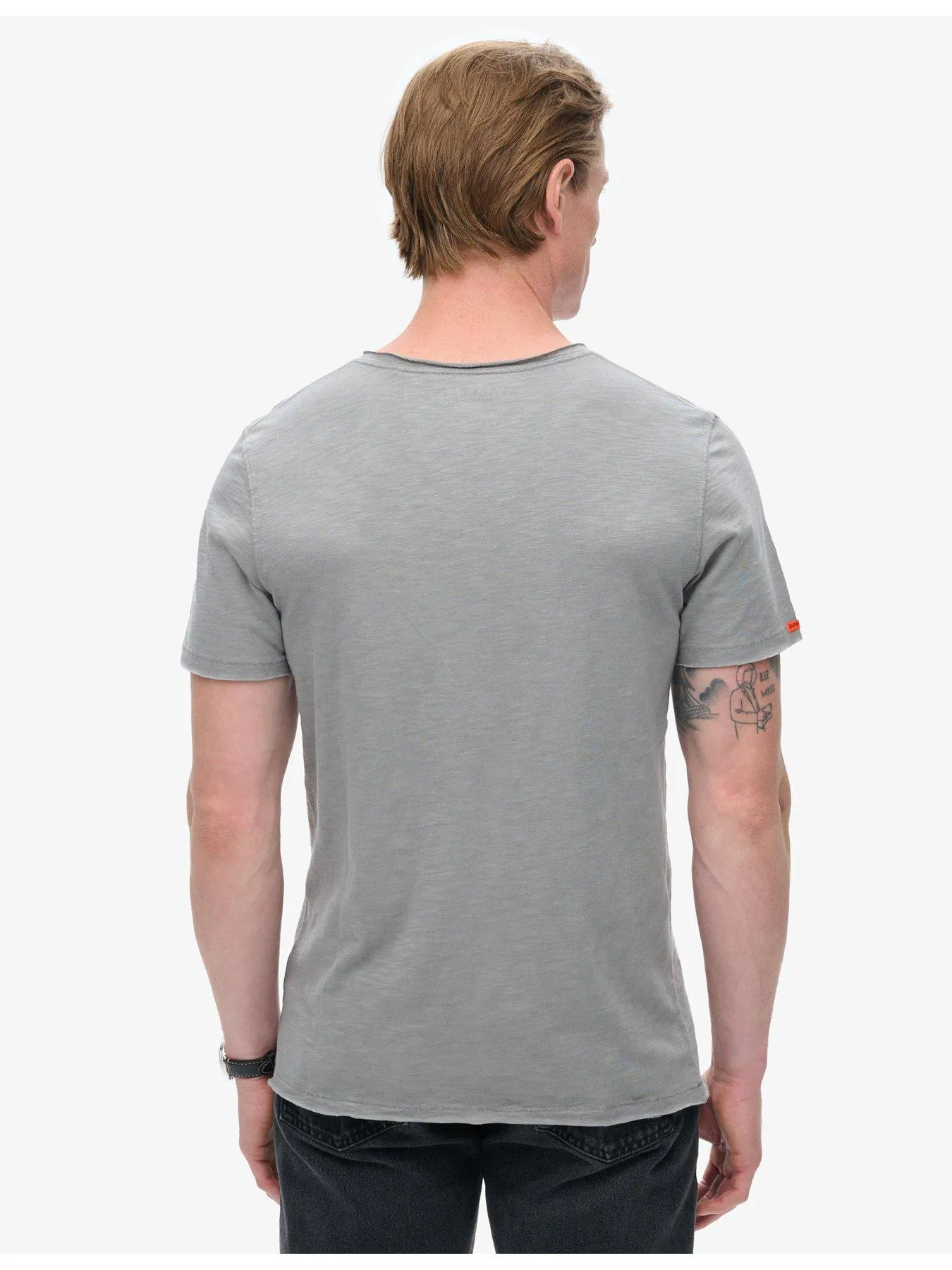 Superdry Superdry Studios Raw Edge V Neck T-shirt