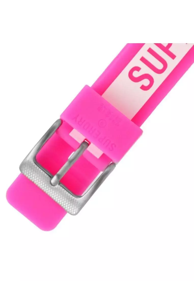 Superdry SUPERDRY SYL348P PINK RESIN STRAP WOMEN'S WATCH