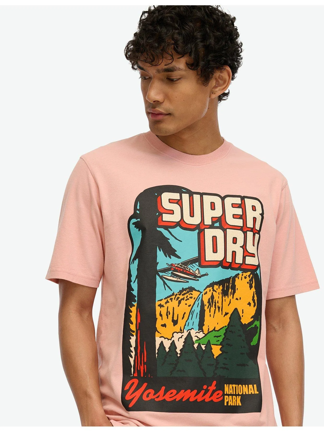 Superdry Superdry Travel Postcard Graphic T-shirt