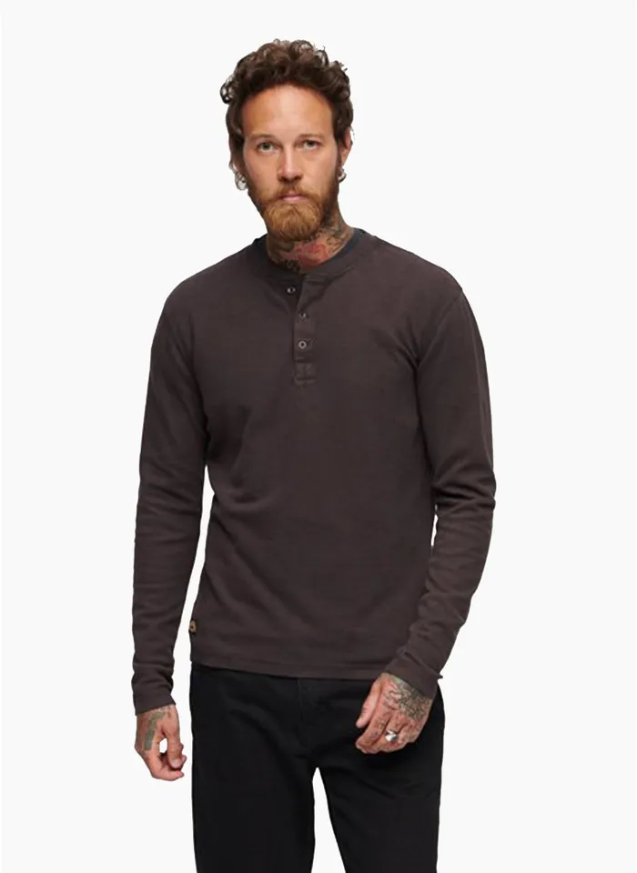 Superdry Waffle Henley