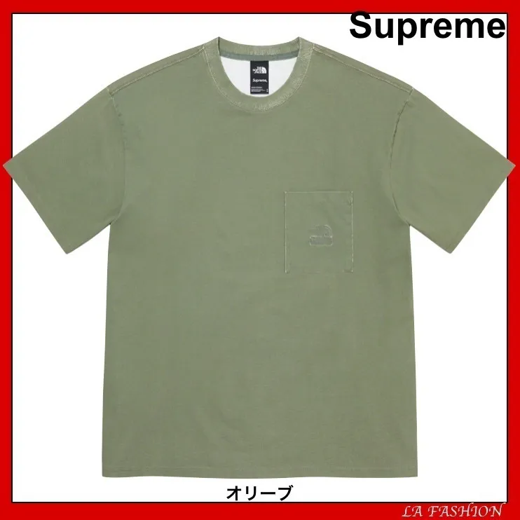 Supreme  |Crew Neck Pullovers Unisex Street Style Collaboration Plain