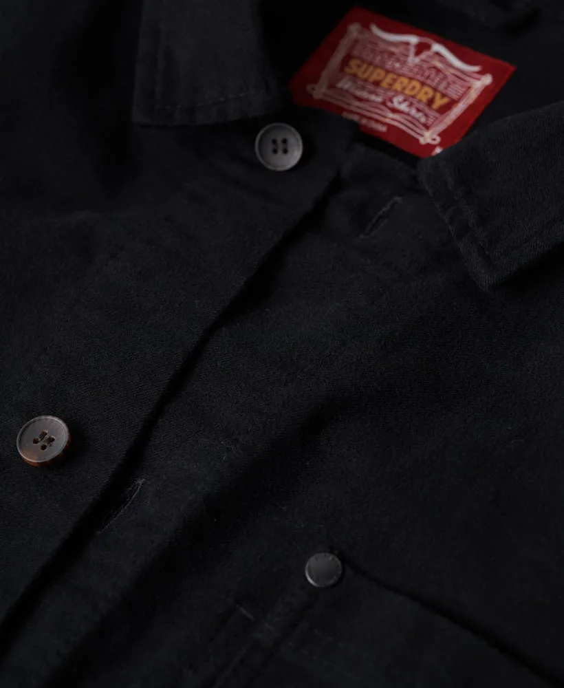 The Merchant Store - Moleskin Overshirt | Black