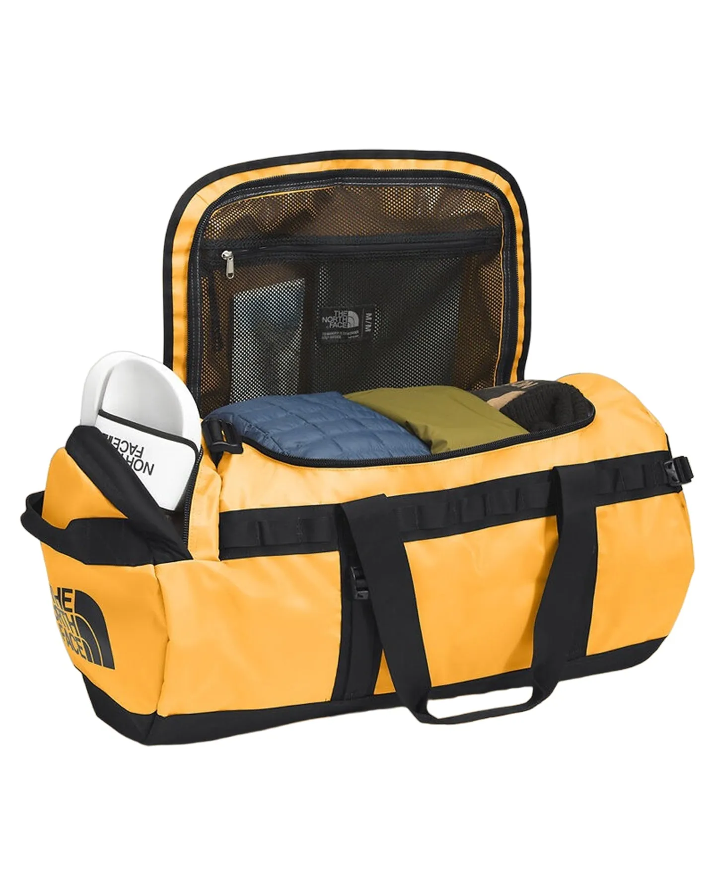 The North Face Base Camp Duffel - Mineral Gold / TNF Black - 2023