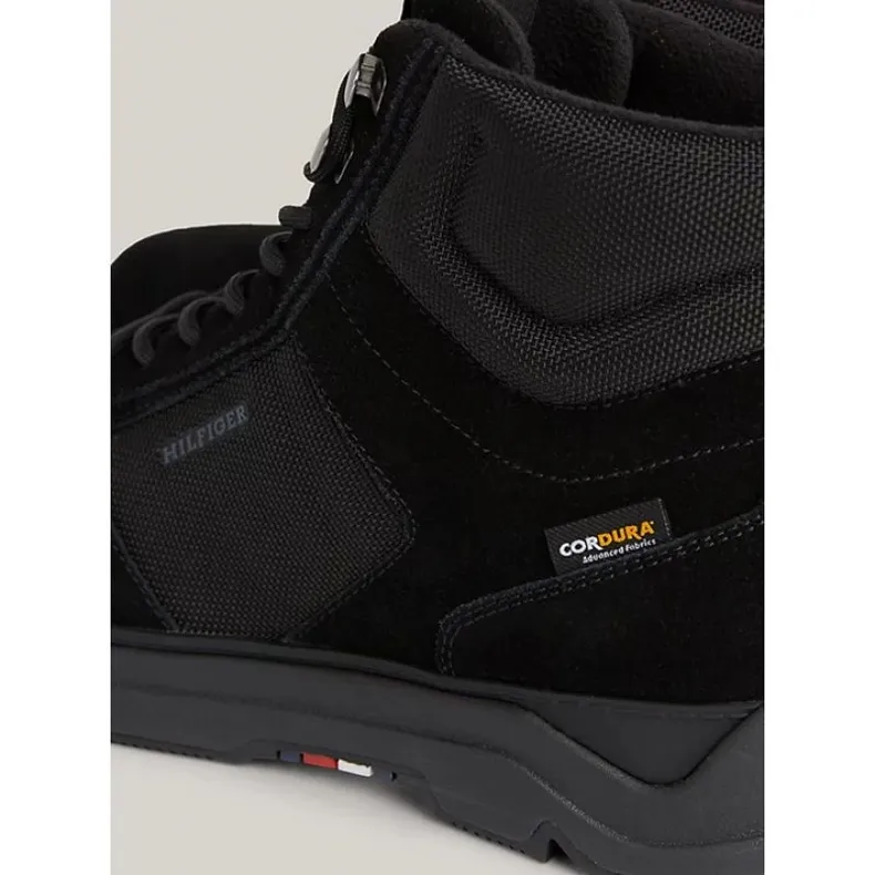 Tommy Hilfiger Core W Mix Cordura Hybrid Boot M FM0FM04807BDS shoes black