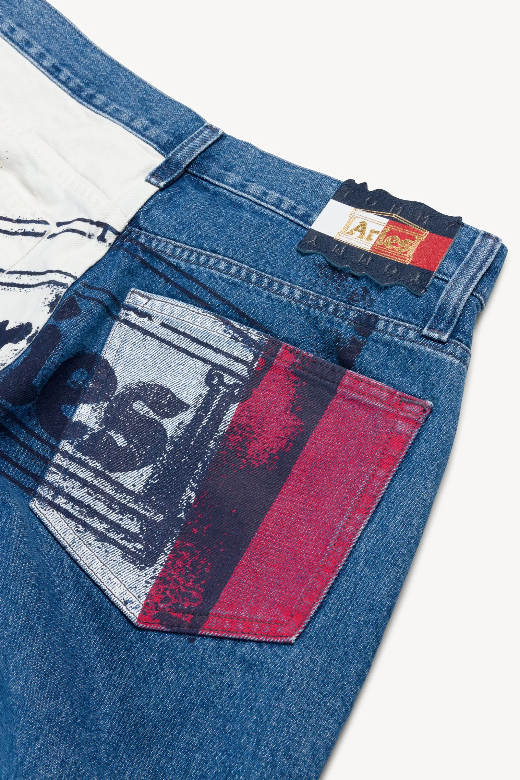 Tommy x Aries Denim Flag Jean