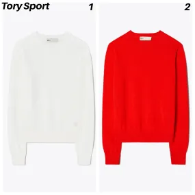 TORY SPORT  |Long Sleeves Logo V-neck & Crew neck