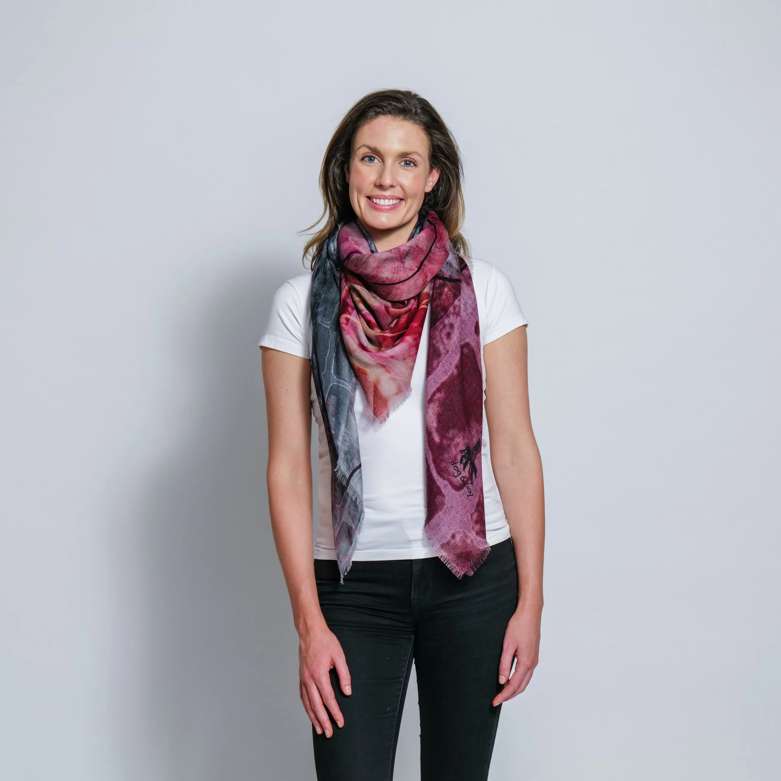 TRENCHANT wool scarf