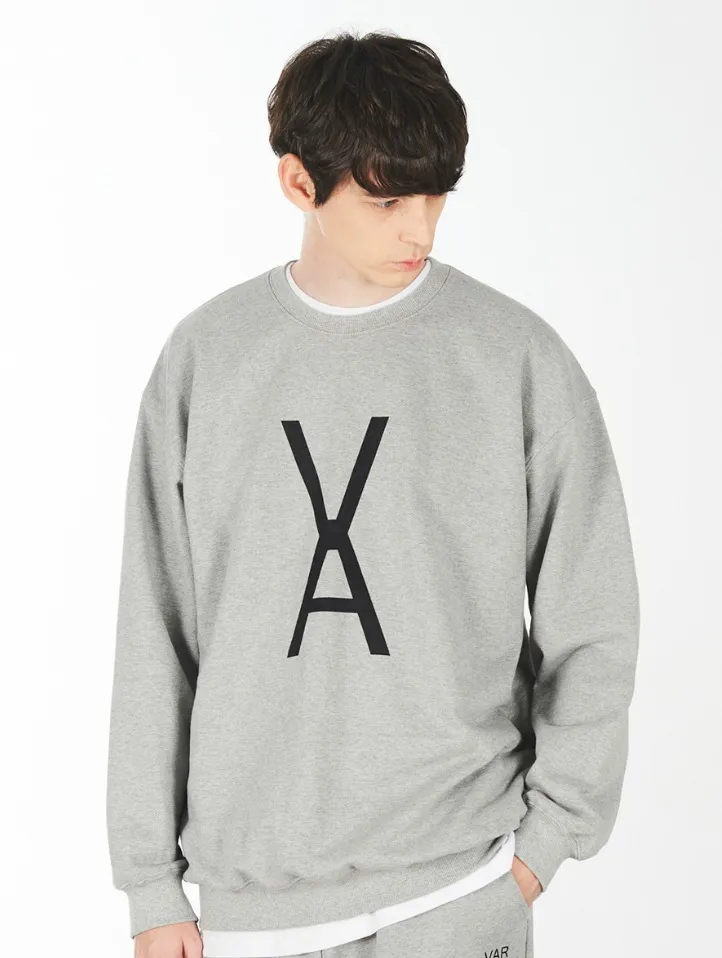 VARZAR  |Unisex Street Style Long Sleeves Cotton Sweatshirts