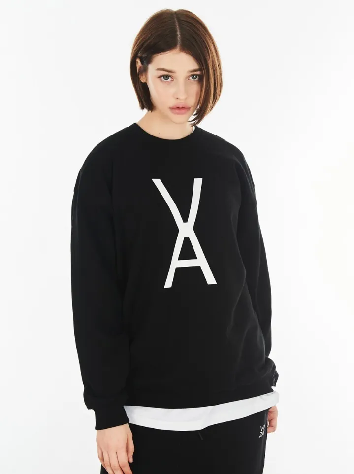 VARZAR  |Unisex Street Style Long Sleeves Cotton Sweatshirts