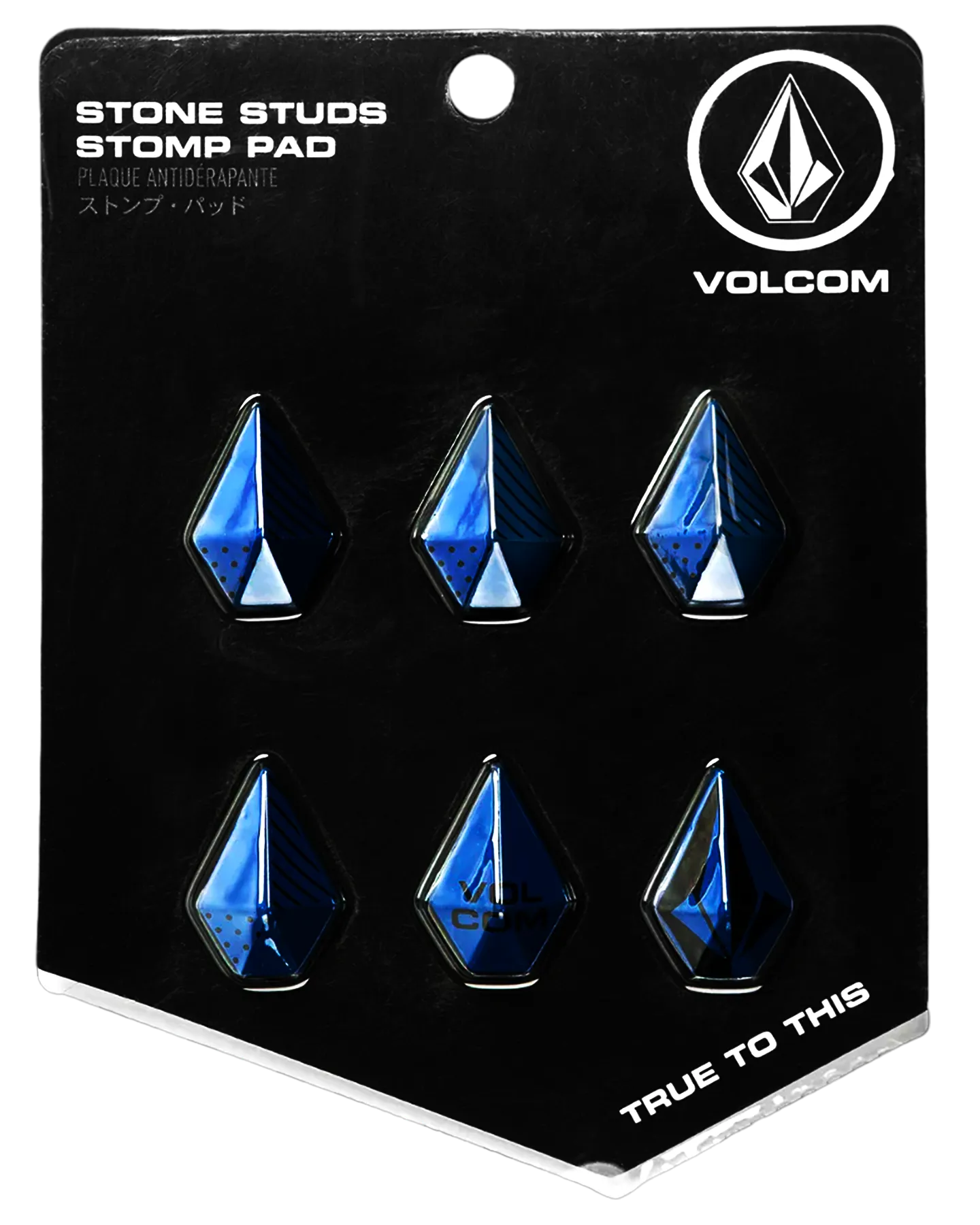 Volcom Stone Studs Stomp Pads - Electric Blue