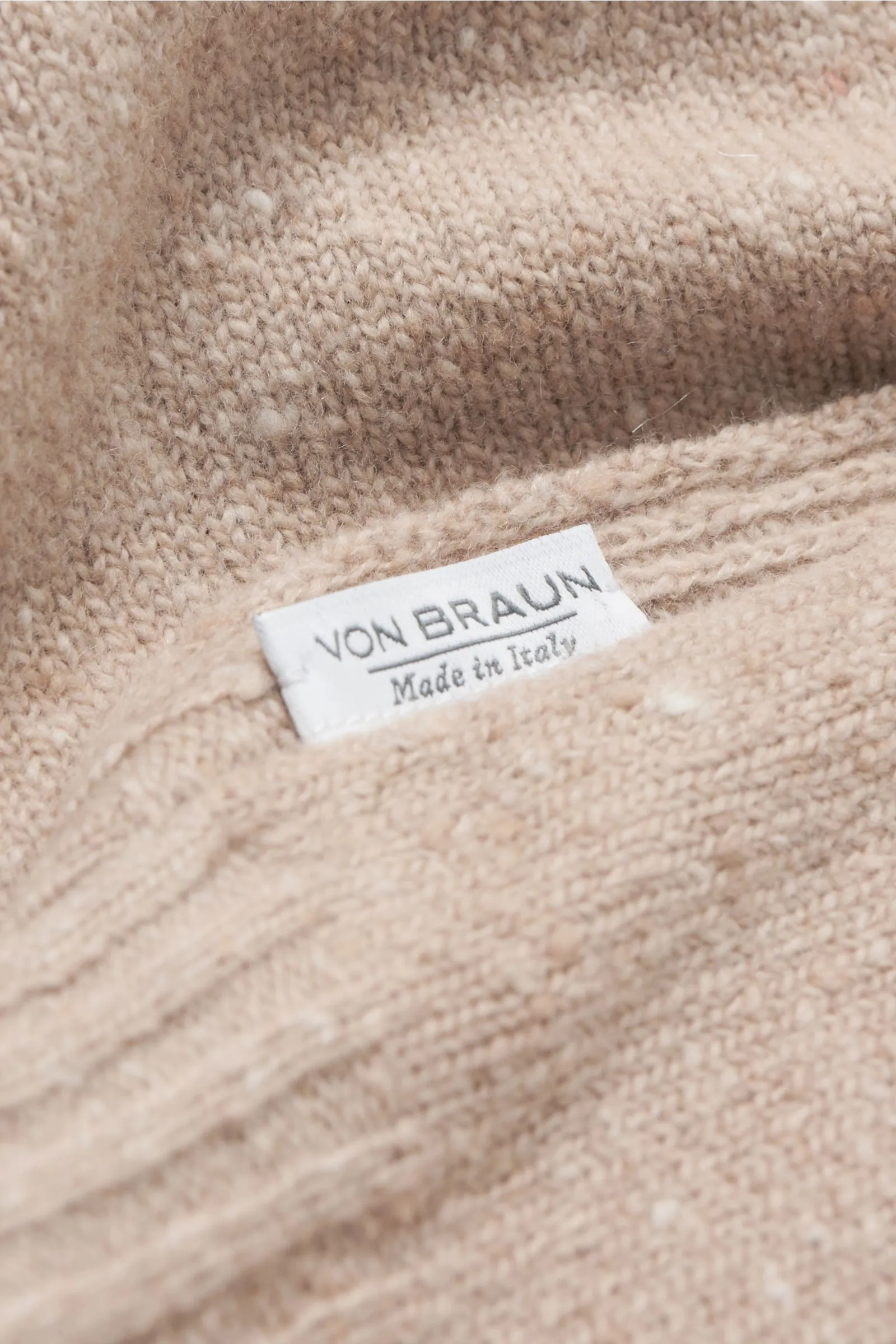 VON BRAUN scarf beige