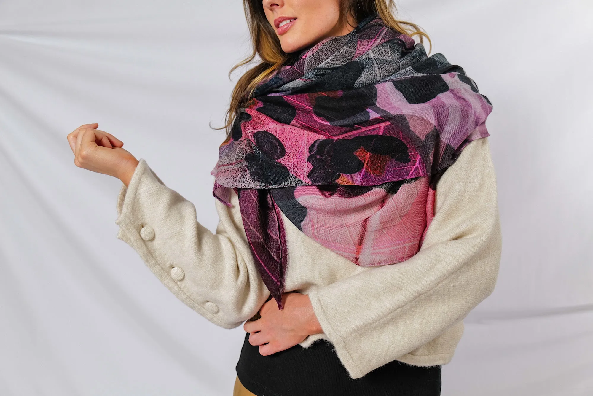 WABI SABI wool scarf