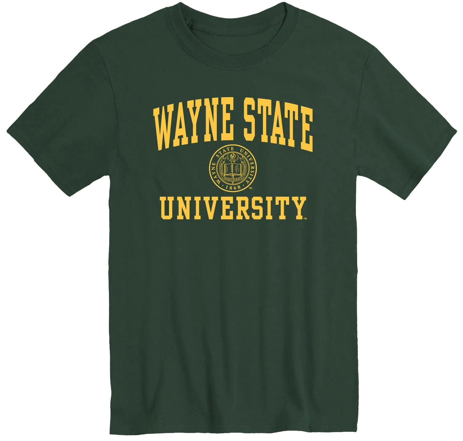 Wayne State University Heritage T-Shirt (Hunter Green)